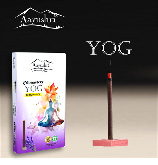 Monastery: Yog (Charcoal free Dhoop Stick)